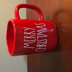Rae Dunn Red Merry Christmas Coffee Tea Mug